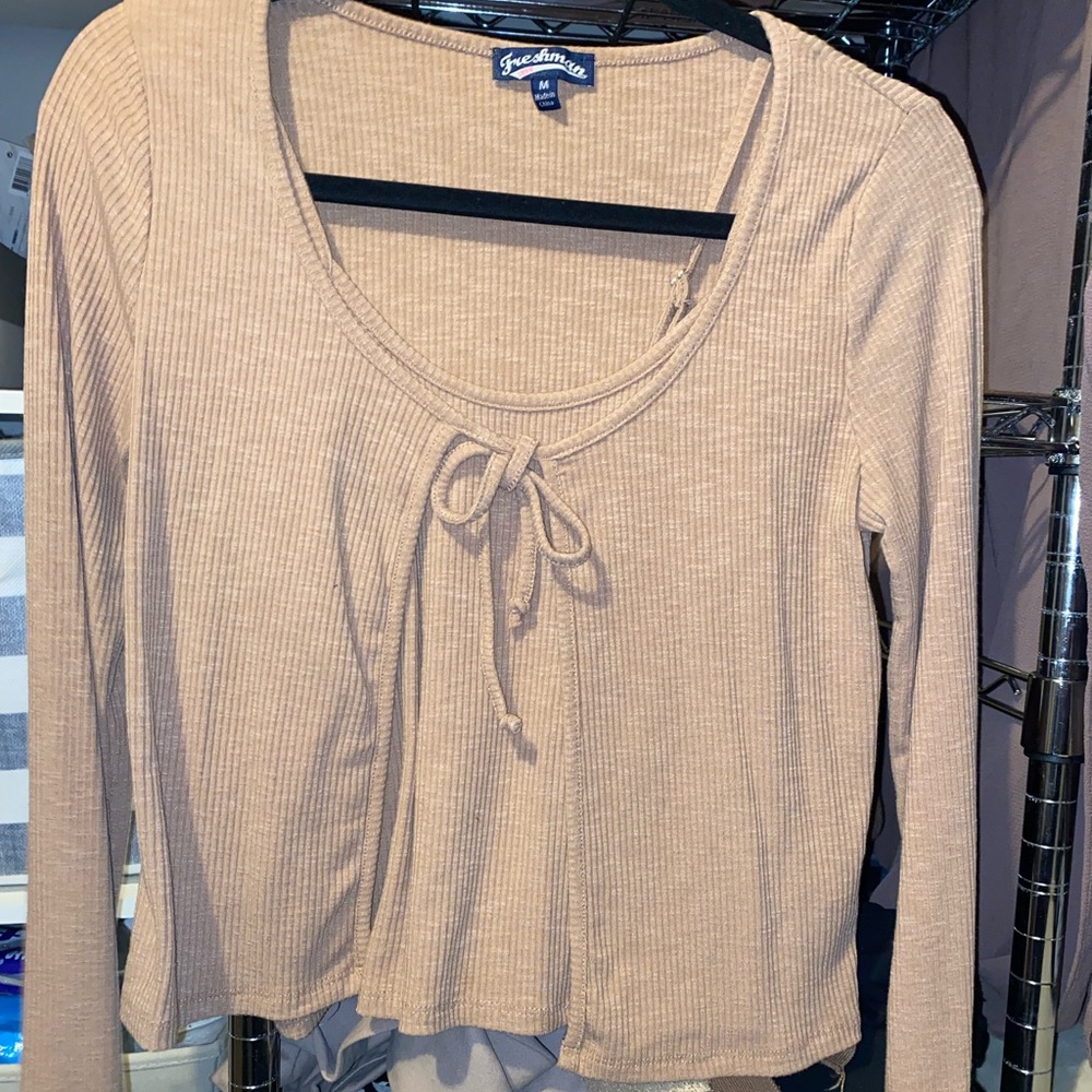 Cardigan and tank top duo crop top